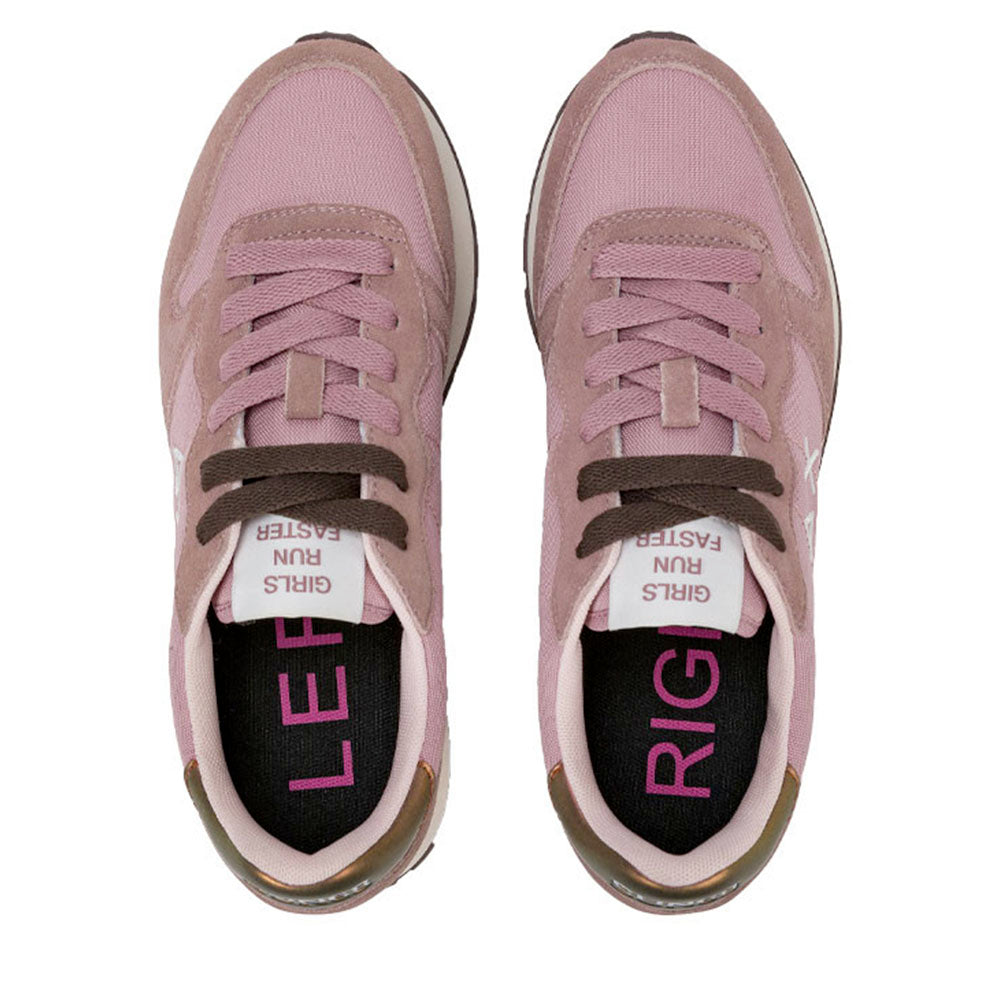 Women's Mauve Sneakers SUN68 Ally Solid - Z46201