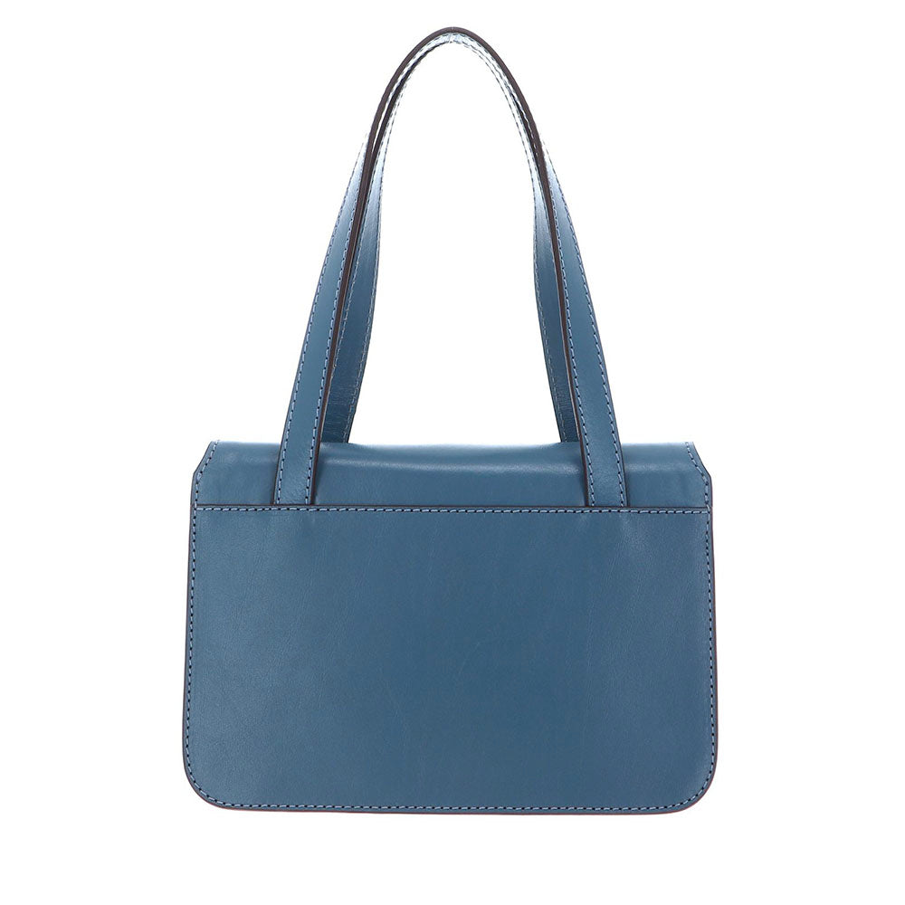 Borsa Donna a Spalla THE BRIDGE linea Lucrezia in Pelle color Sky