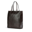 Borsa Donna Shopper Verticale THE BRIDGE linea Mirra in Pelle color Moka