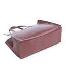 Borsa Donna Shopper THE BRIDGE Linea Mirra in Pelle Viola Orchidea