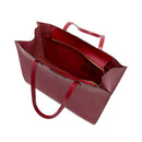 Borsa Donna Shopper THE BRIDGE linea Mirra in Pelle Rosso Mattone