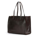 Borsa Donna Shopper THE BRIDGE Linea Mirra in Pelle color Moka
