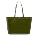 Shopping Bag Donna THE BRIDGE linea Larissa in Pelle Verde Maggiorana