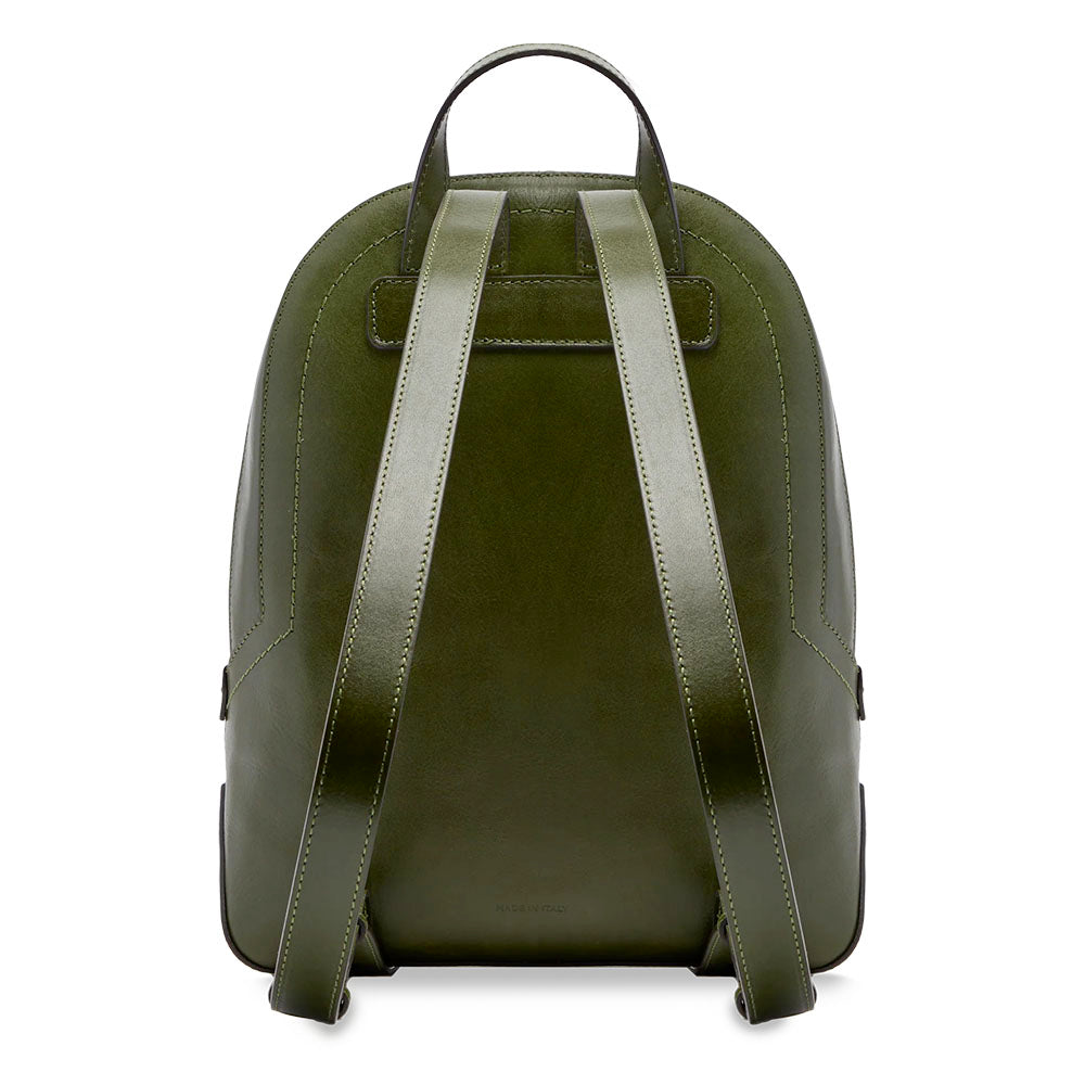 Zaino Donna THE BRIDGE linea Larissa in Pelle Verde Maggiorana