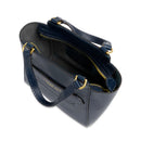 Borsa Donna a Mano THE BRIDGE linea Lucrezia in Pelle Blu Notte