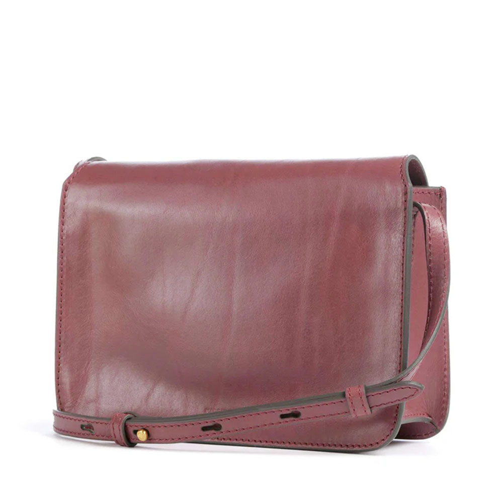 Borsa Donna a Tracolla Grande THE BRIDGE linea Lucrezia in Pelle Viola Orchidea