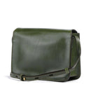 Borsa Donna a Tracolla Grande THE BRIDGE linea Lucrezia in Pelle Verde Maggiorana