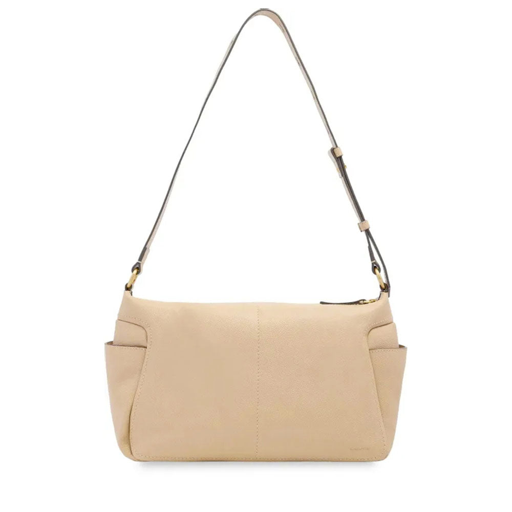Borsa Donna a Spalla THE BRIDGE linea Letizia in Pelle color Burro