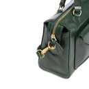 Borsa Donna Bauletto THE BRIDGE linea Frida in Pelle Verde Pino