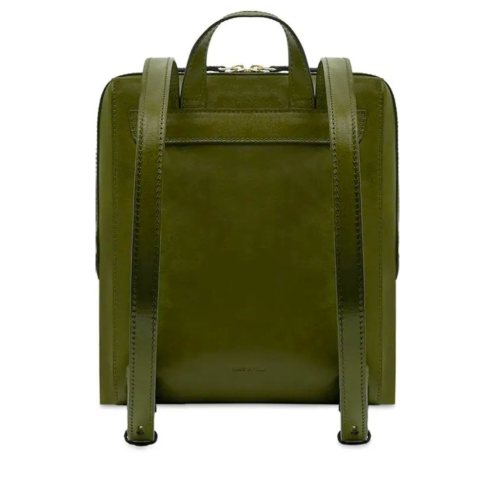 Zaino Donna THE BRIDGE linea Frida in Pelle Verde Maggiorana