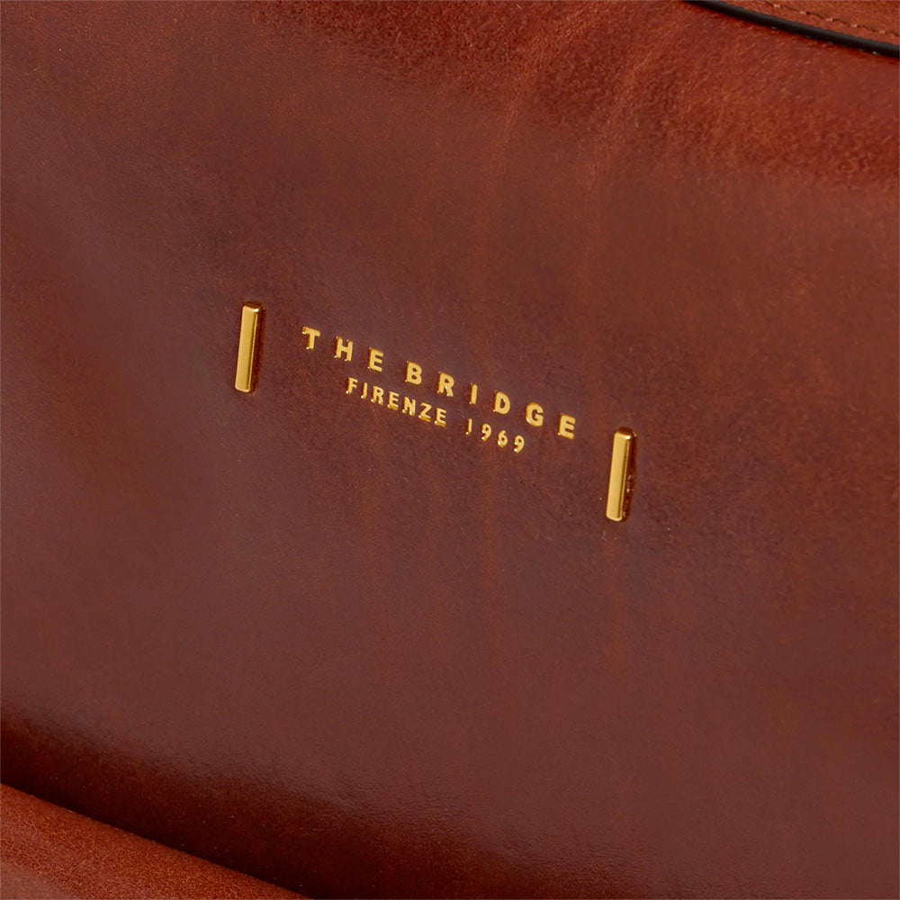 Zaino Donna THE BRIDGE linea Frida in Pelle Marrone