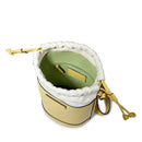 Borsa Donna a Secchiello THE BRIDGE linea Greta in Pelle Giallo Banana