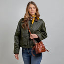 Borsa Donna Secchiello Mini THE BRIDGE linea Story in Pelle Marrone