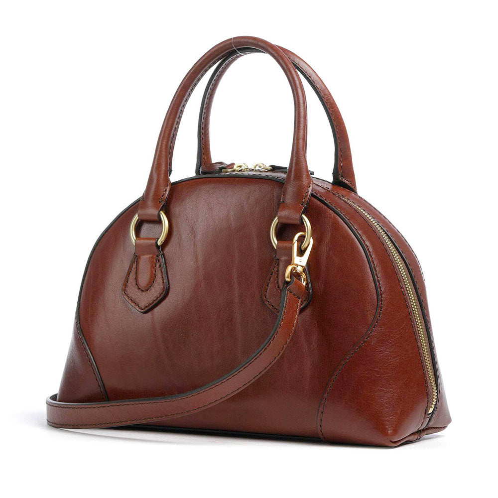 Borsa Donna a Mano THE BRIDGE linea Magda in Pelle Marrone