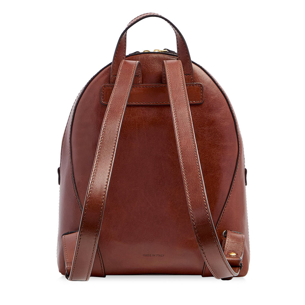 Zaino Donna THE BRIDGE linea Magda in Pelle Marrone