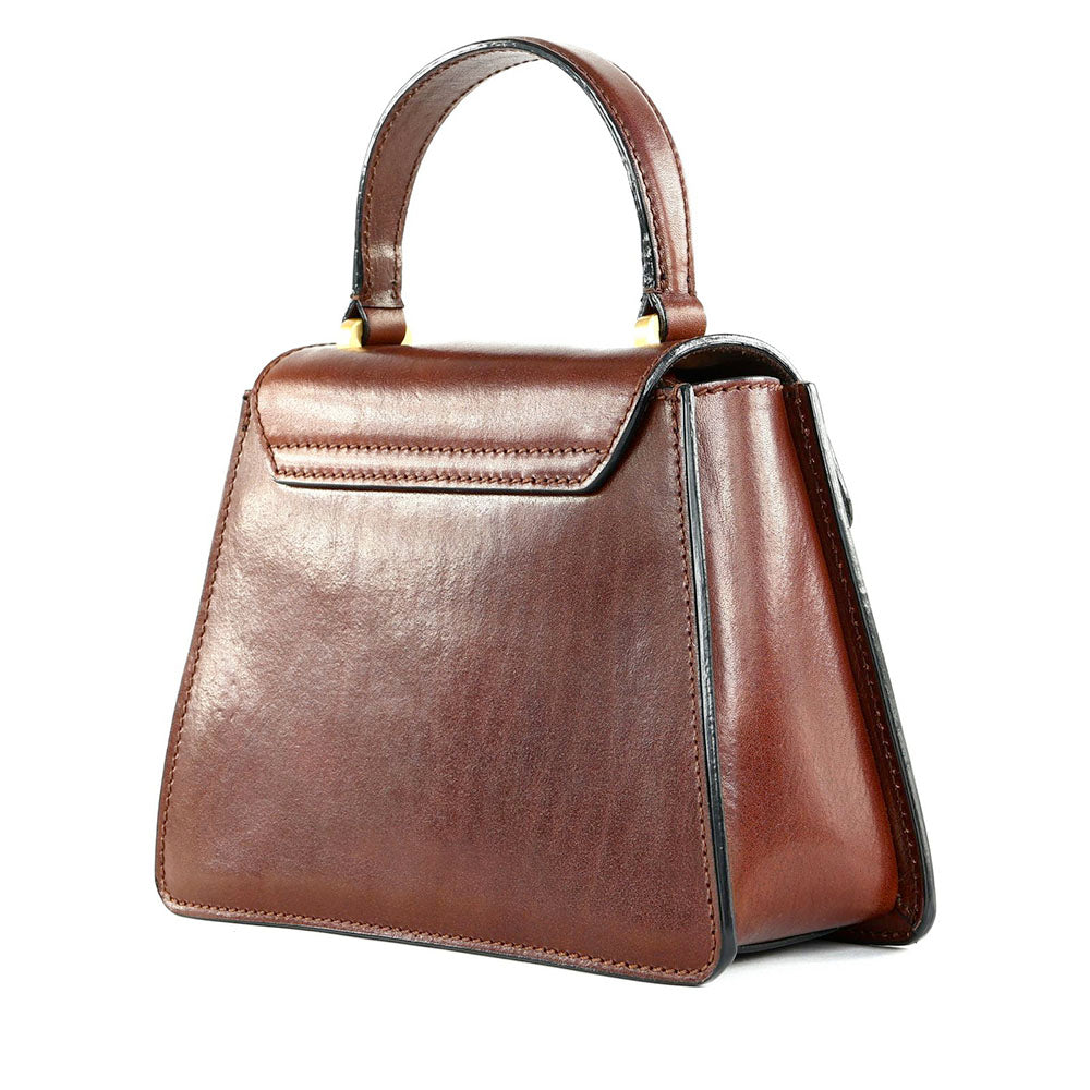 Borsa Donna a Mano THE BRIDGE linea Ginevra in Pelle Marrone