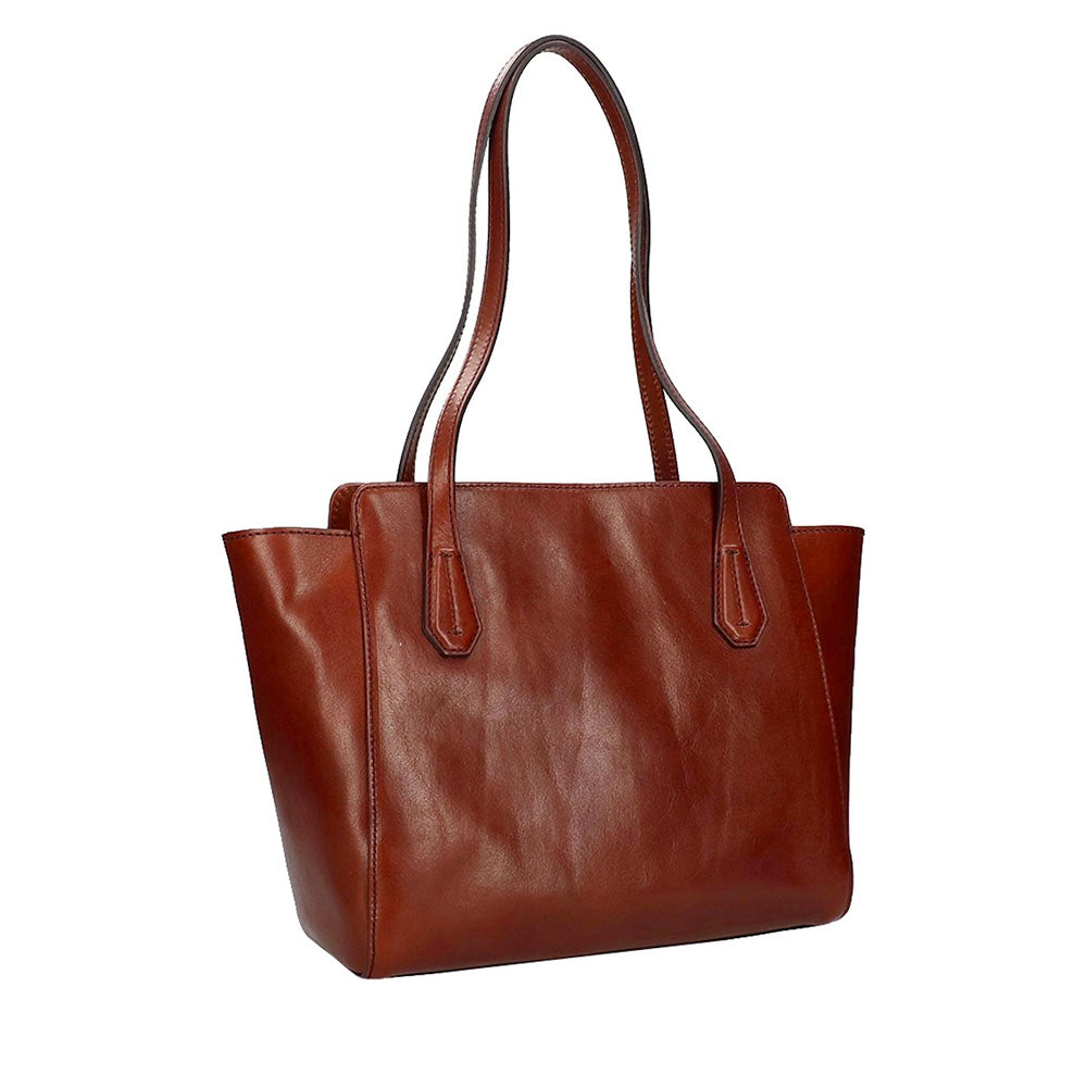 Shopping Bag Donna THE BRIDGE linea Gloria in Pelle Marrone