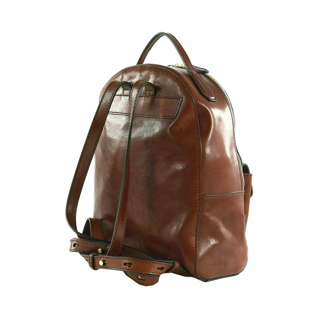Zaino Donna Grande THE BRIDGE linea Gloria in Pelle Marrone