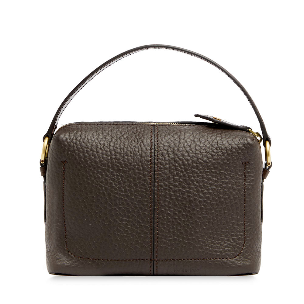 Borsa Donna a Tracolla THE BRIDGE linea Martina in Pelle color Moka