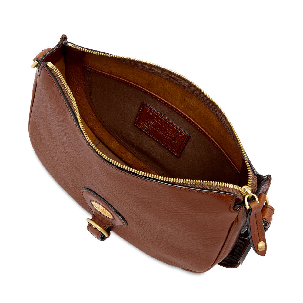 Borsa Donna a Tracolla Media THE BRIDGE linea Isadora in Pelle Marrone