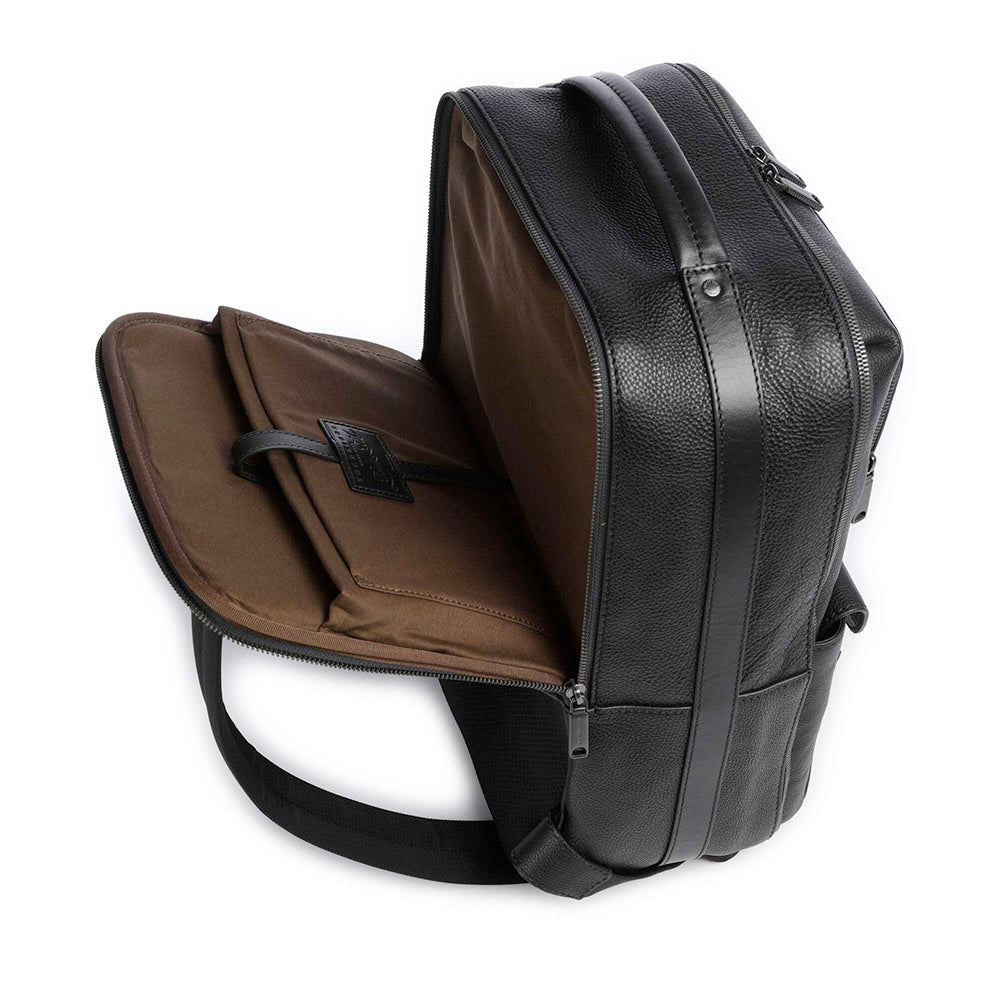 Zaino Uomo Underseat THE BRIDGE linea Ludovico in Pelle Nera