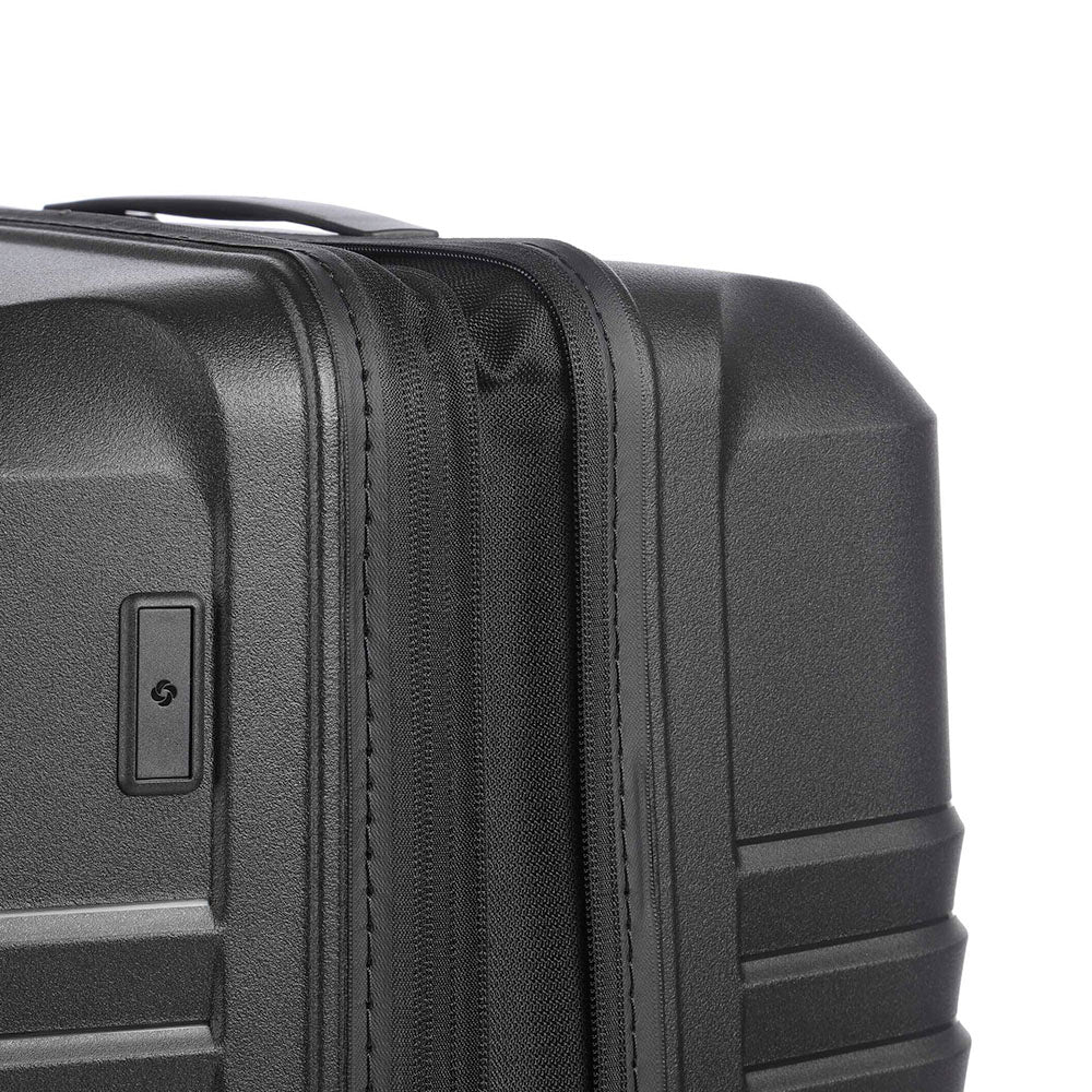 Großer Hartschalen-Trolley mit 4 Rollen SAMSONITE Modell Intuo erweiterbar in Schwarz