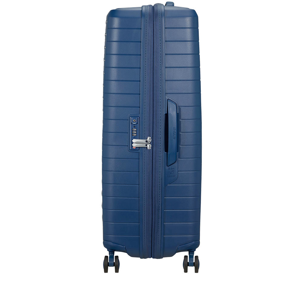 Trolley Grande Rigido Espandibile 4 Ruote AMERICAN TOURISTER linea FastForward colore Navy Blue