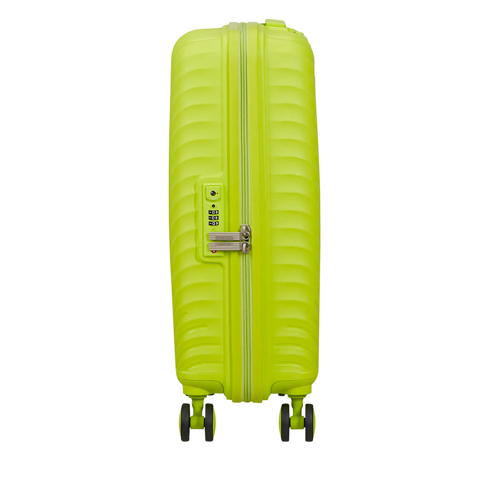 Trolley Cabina Rigido 4 Ruote AMERICAN TOURISTER linea Diablast colore Hyper Lime