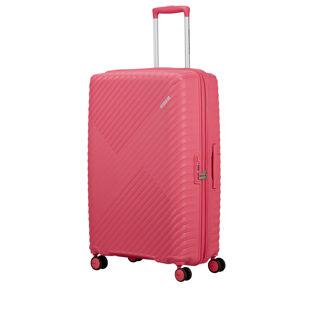 Trolley Grande Rigido Espandibile AMERICAN TOURISTER linea Diablast colore Pink Glitch