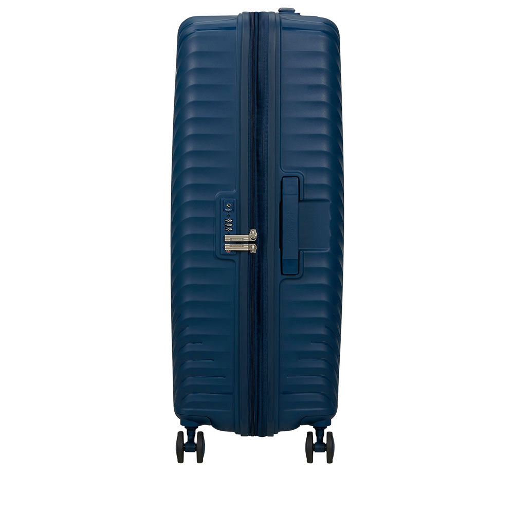 Trolley Grande Rigido Espandibile AMERICAN TOURISTER linea Diablast colore Darkwave Blue