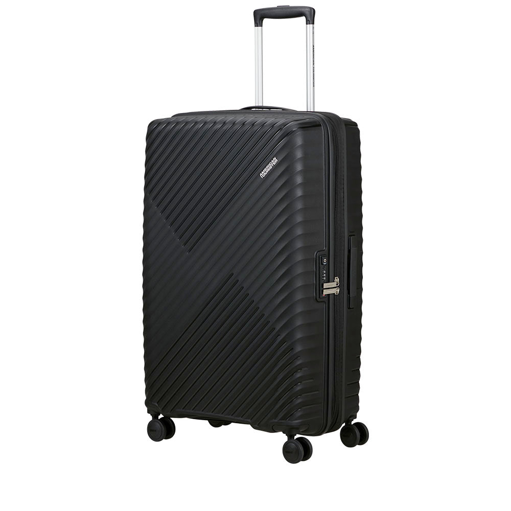 Trolley Grande Rigido Espandibile AMERICAN TOURISTER linea Diablast colore Black Code