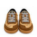 Sneakers Donna 1A Classe Alviero Martini in Tessuto Geo Classic e Inserto Leopardato 1610