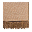Sciarpa Donna 65 x 180 cm LIU JO con Logo Monogram color Cammello
