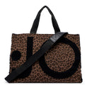 Tote Bag Donna LIU JO in Tessuto stampa Animalier