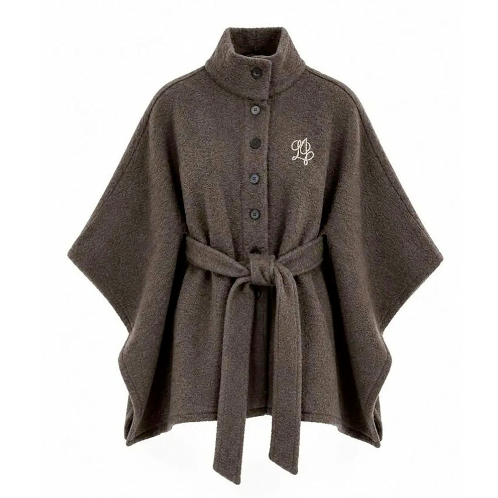 Cappa Donna LIU JO in Tessuto Testa di Moro con Logo