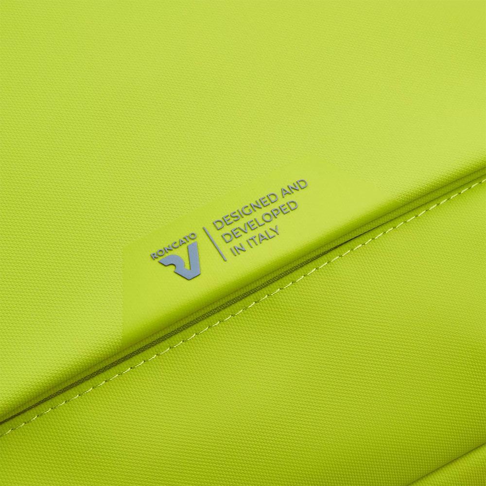 Zaino da Viaggio Underseat RONCATO linea Wanderline in Tessuto Gommato Cyber Lime