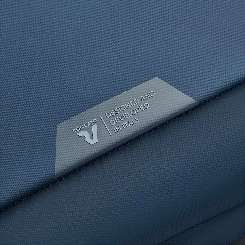 Zaino da Viaggio Underseat Small RONCATO linea Wanderline in Tessuto Gommato Blu Notte