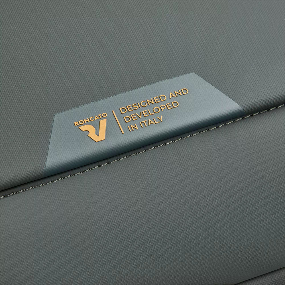 Zaino da Viaggio Underseat Small RONCATO linea Wanderline in Tessuto Gommato Verde Militare