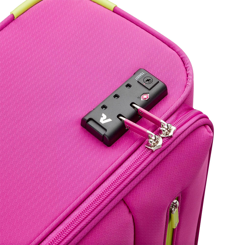 Trolley Cabina Semirigido 4 Ruote RONCATO Linea Lite Soft colore Fucsia