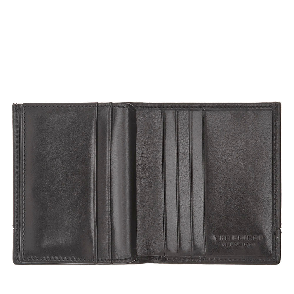 Portafoglio Portacarte Verticale THE BRIDGE linea Neri in Pelle Nera