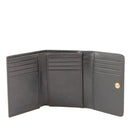 Portafoglio Donna Medio con Bottone THE BRIDGE linea Cecilia in Pelle Nera