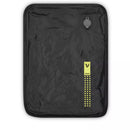 Sacca Sottovuoto per Zaino RONCATO linea Flatty in Tessuto Nero e Cyber Lime