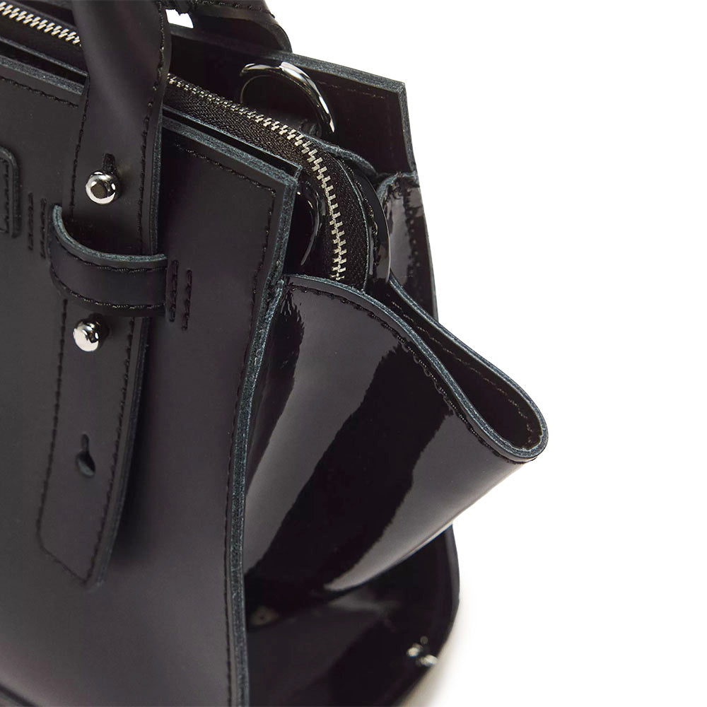 Borsa Donna a Mano DR. MARTENS linea Kiev in Pelle Smooth Nero