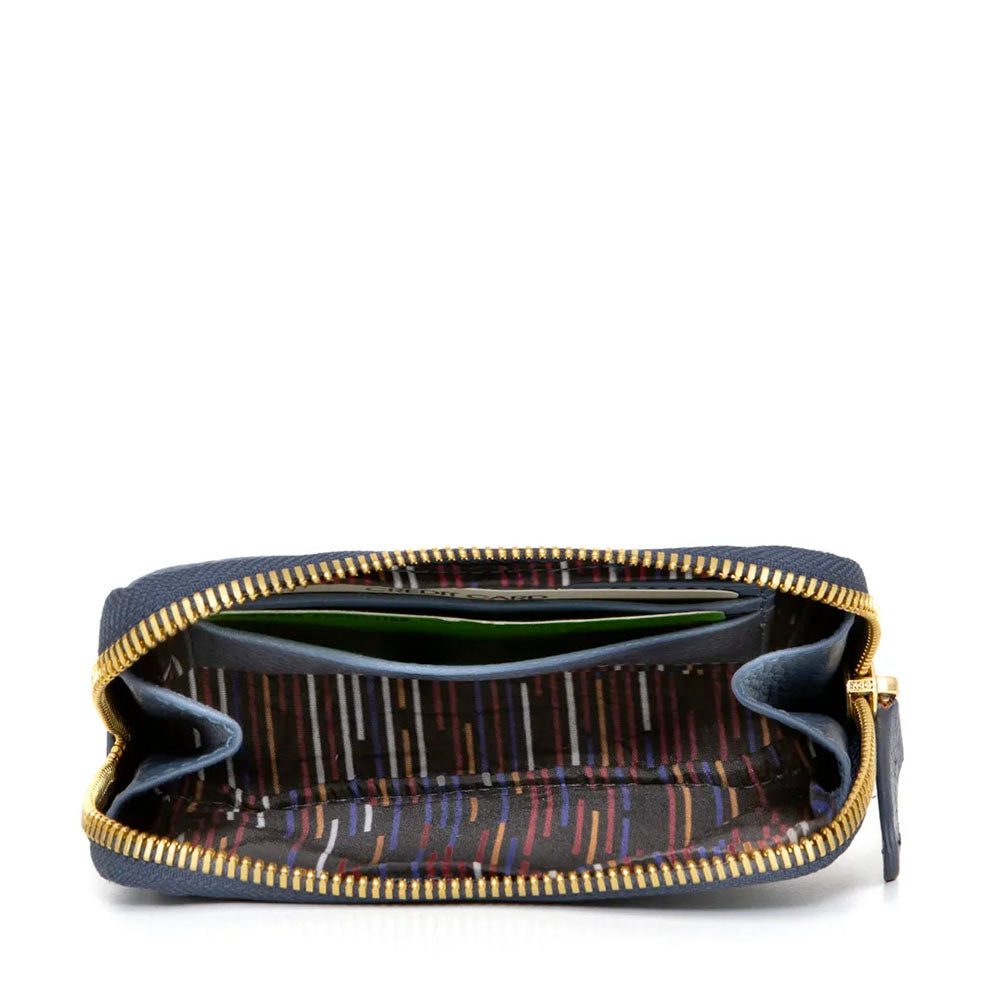 Portafoglio a Bustina GIANNI CONTI linea Cleo in Pelle color Cuoio