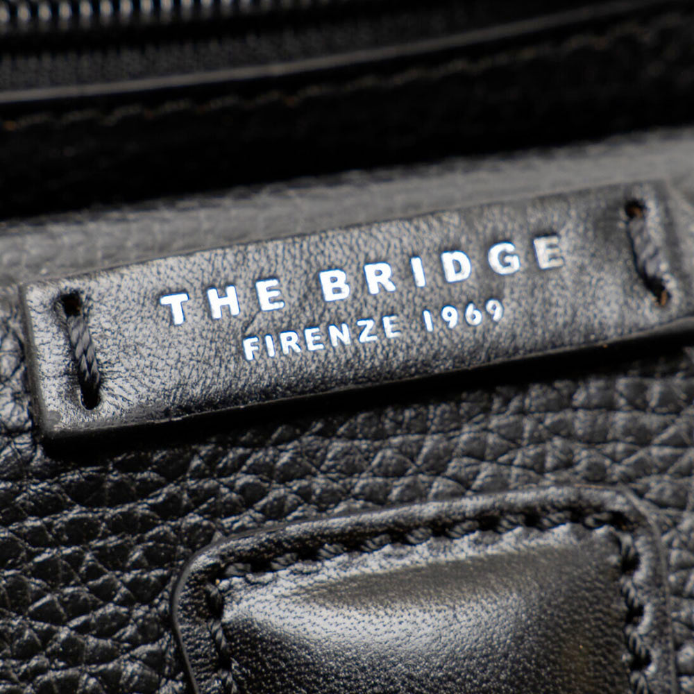 Marsupio Uomo THE BRIDGE linea Biagio in Pelle Nera