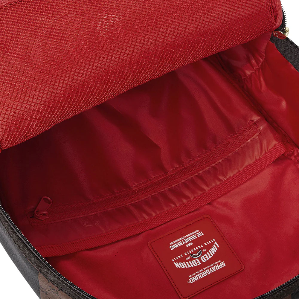 Zaino Unisex SPRAYGROUND stampa Enlarged Checks Paris