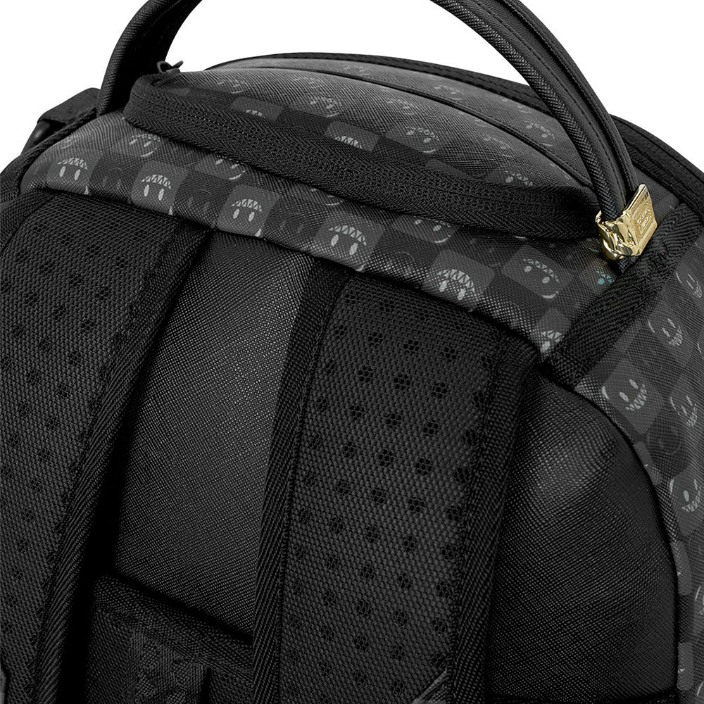 Zaino Unisex SPRAYGROUND stampa Sharks in Paris WTF Bubbly Black Check