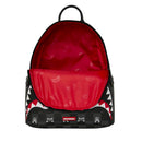 Zaino Small SPRAYGROUND stampa Gray Peeking Character Check Savage