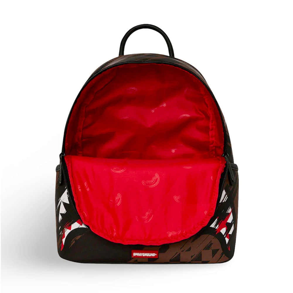 Zaino Small SPRAYGROUND stampa Smeared Grunge Savage