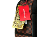 Zaino Unisex SPRAYGROUND stampa Sharks in Paris Gold Drip